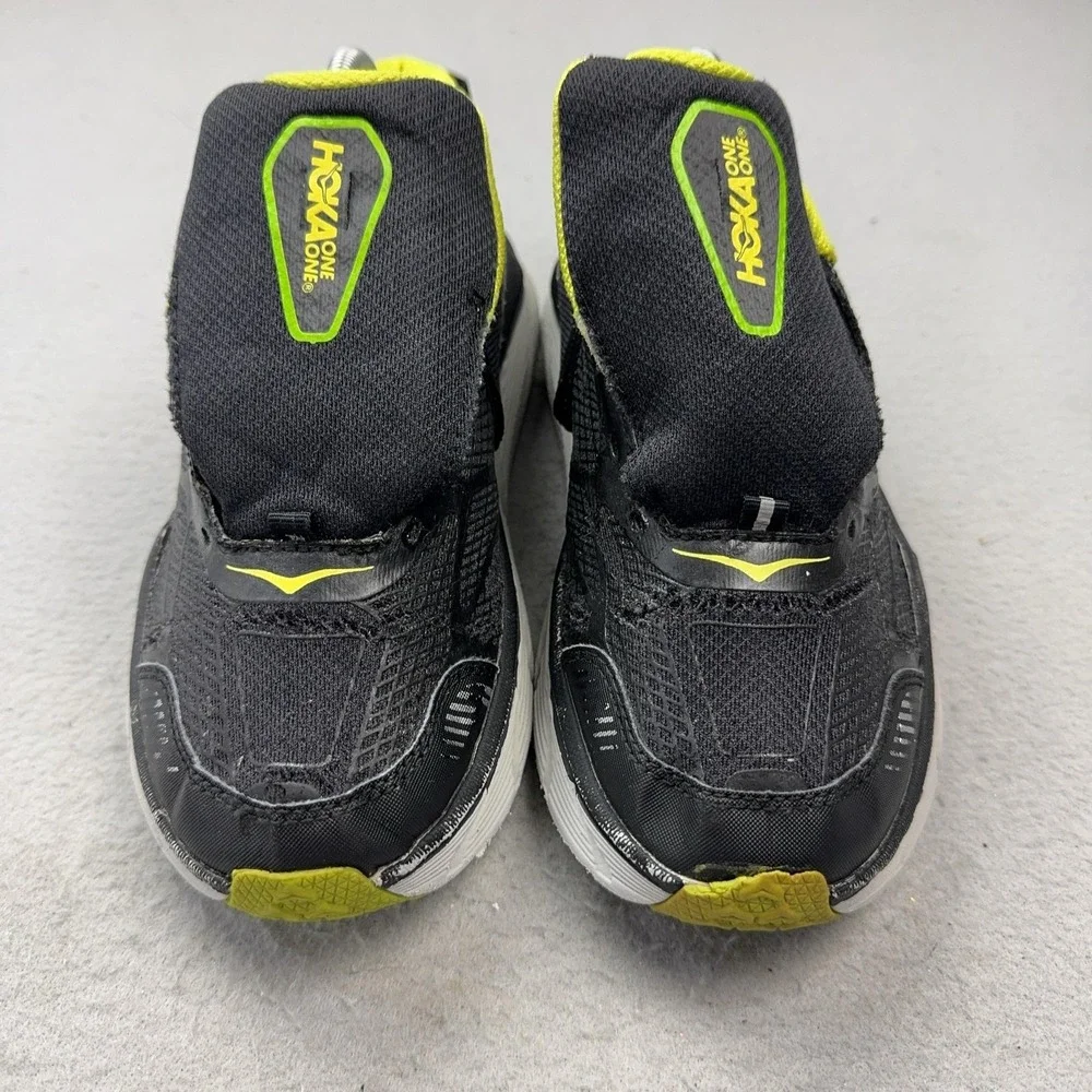 Hoka One One Challenger ATR 3 Running Shoes Mens Size 8 Black Lime Cushioned EVO